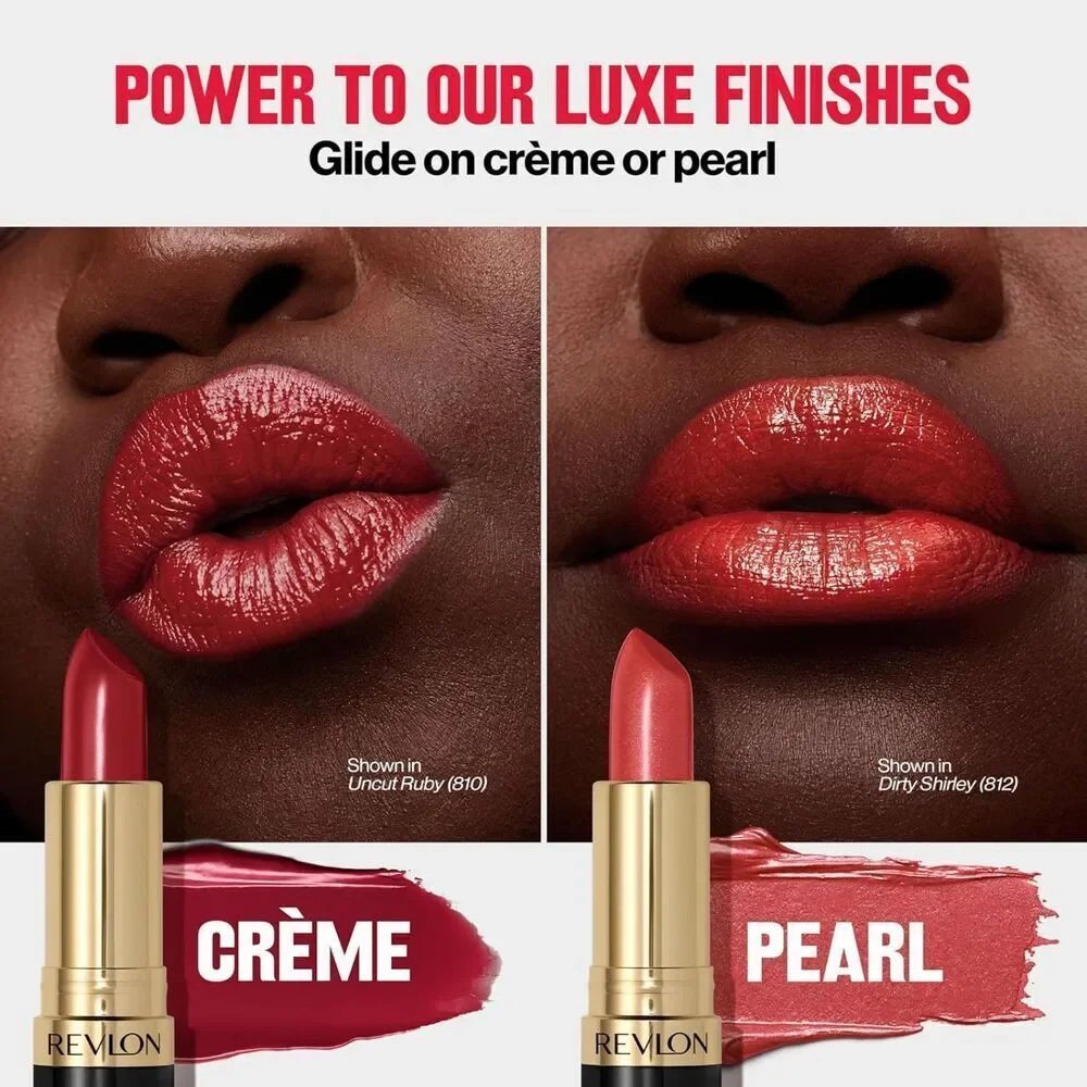 725 Red 0.15 oz Revlon Super Lustrous Creamy Formula Lipstick